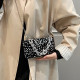 Silver Daily Vintage Solid Sequins Chains Bags