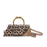 Red Daily Leopard Patchwork Bags