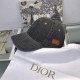 Black Casual Street Letter Patchwork Hat
