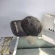 Black Casual Street Letter Embroidered Hat