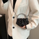 Black Daily Sequins Patchwork Bags