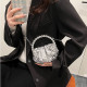 Silver Daily Sequins Patchwork Bags