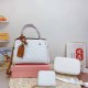 White Casual Street Letter Patchwork Zipper Bags