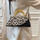 White Daily Leopard Patchwork Bags