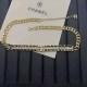 Black Gold Street Vintage Letter Chains Necklaces