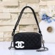Black Casual Simplicity Letter Chains Zipper Bags