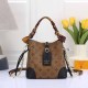 Khaki Casual Street Letter Patchwork Bags