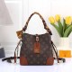 Coffee Casual Street Letter Patchwork Bags