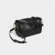 Black Daily Simplicity Solid Fold Bags