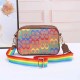 Multi-color Casual Street Letter Patchwork Zipper Bags
