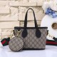 Black Street Simplicity Letter Patchwork Bags