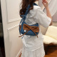 Dark Blue Daily Patchwork Draw String Zipper Bags