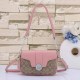Pink Street Simplicity Geometric Patchwork Bags