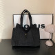 Black Daily Solid Pocket Bags