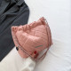 Pink Daily Simplicity Rhombic Draw String Chains Bags