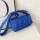 Baby Blue Daily Simplicity Plaid Patchwork Bags
