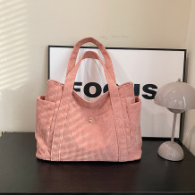 Pink Daily Solid Pocket Bags