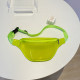 Green Sportswear Daily Solid See-through Bags