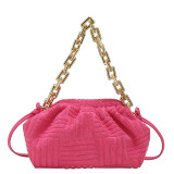 Pink Daily Geometric Patchwork Bags