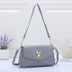 Grey Casual Simplicity Letter Patchwork Bags