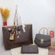 Coffee Street Vintage Letter Patchwork Zipper Bags