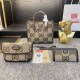 Khaki Casual Simplicity Letter Patchwork Zipper Bags