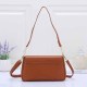 Brown Casual Simplicity Letter Patchwork Bags