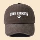 Coffee Casual Street Letter Embroidered Hat