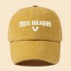 Yellow Casual Street Letter Embroidered Hat