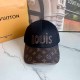 Black Casual Street Letter Patchwork Hat