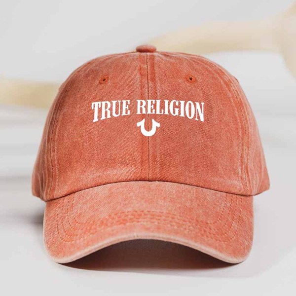 Orange Casual Street Letter Embroidered Hat