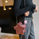 Rose Red Daily Geometric Patchwork Zipper Bags