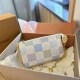 Blue Casual Simplicity Plaid Patchwork Chains Zipper Bags