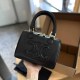 Black Casual Simplicity Geometric Zipper Bags