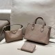 Khaki Casual Simplicity Letter Patchwork Zipper Bags