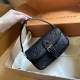 Black Casual Simplicity Letter Patchwork Bags