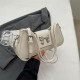 Cream White Daily Simplicity Solid With Bow Bags