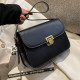Black Casual Simplicity Solid Metal Accessories Decoration Bags