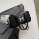 Black Daily Simplicity Solid With Bow Bags