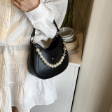 Pink Sweet Daily Solid Pearl Bags