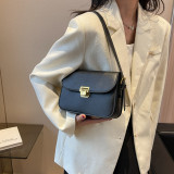 Black Casual Simplicity Solid Metal Accessories Decoration Bags