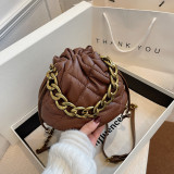Coffee Vintage Simplicity Solid Metal Accessories Decoration Fold Bags