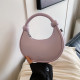 Purple Daily Simplicity Solid Zipper Bags