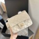 White Casual Simplicity Letter Chains Bags