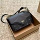 Black Casual Simplicity Letter Patchwork Bags
