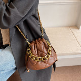 Coffee Vintage Simplicity Solid Metal Accessories Decoration Fold Bags