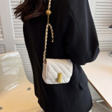 Red Daily Simplicity Solid Chains Bags