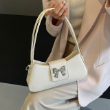 Pink Daily Simplicity Solid With Bow Bags