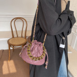 Coffee Vintage Simplicity Solid Metal Accessories Decoration Fold Bags