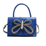 Red Daily Patchwork With Bow Bags